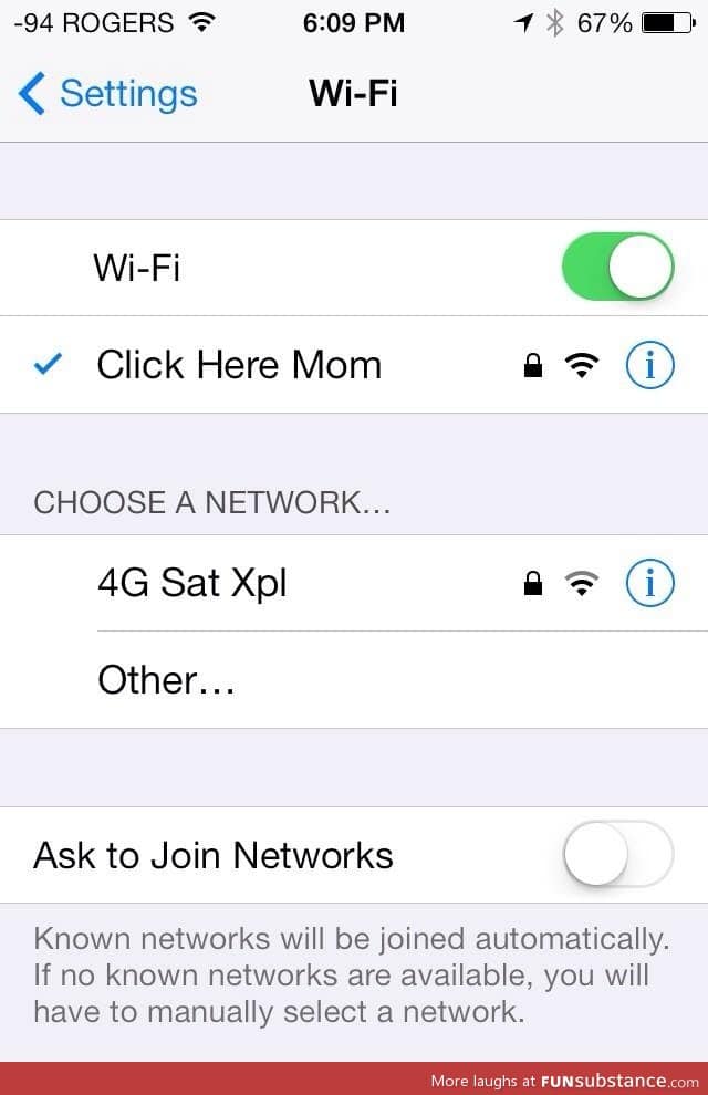 I had to setup my mom's new router :D