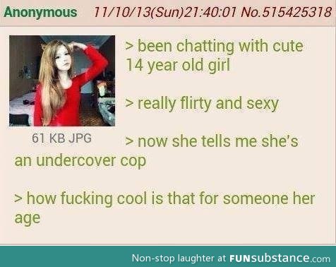 Undercover cop