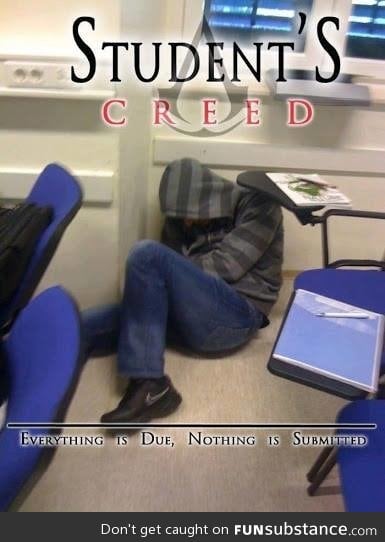 Students creed