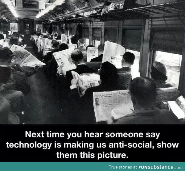Is tech making us anti-social?
