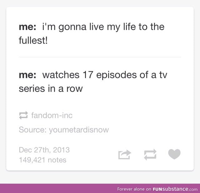Me watching Lost