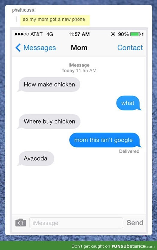 moms and phones