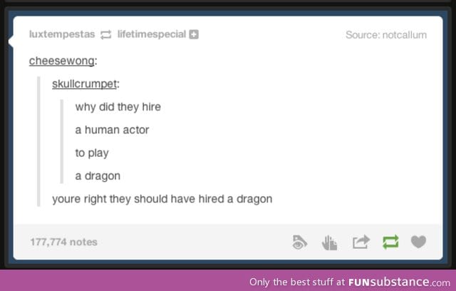 Dragon actor