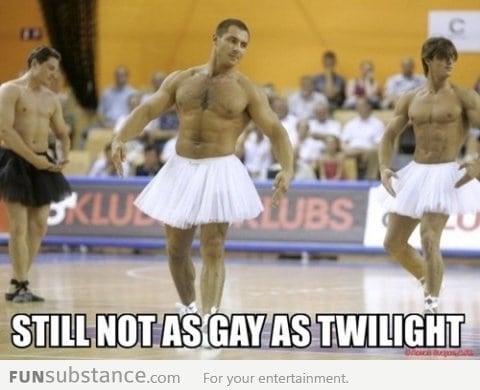 Still not as gay as Twilight