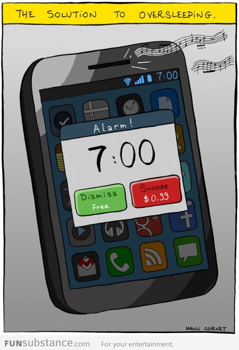 The solution to oversleeping