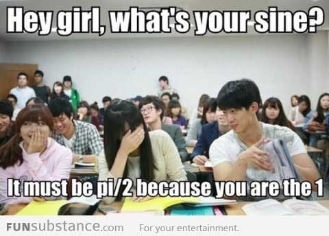 Pickup line level: Asian