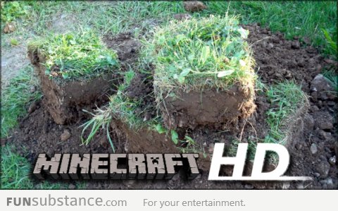 Minecraft in HD