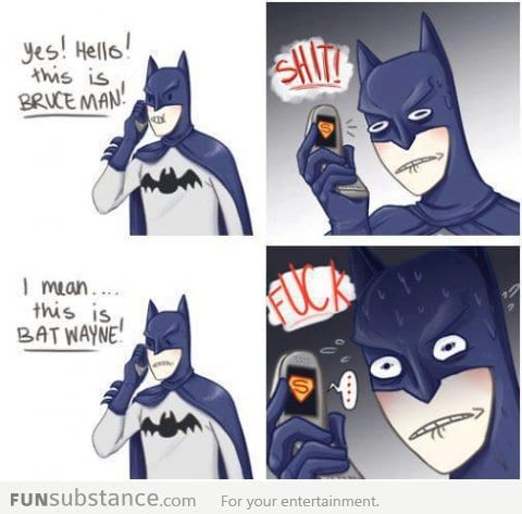 Batman makes mistakes, too