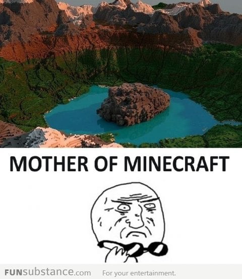 Best Minecraft landscape ever!