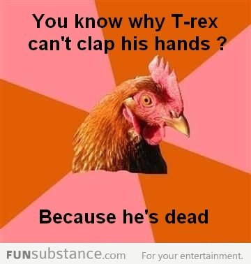 Poor T-rex