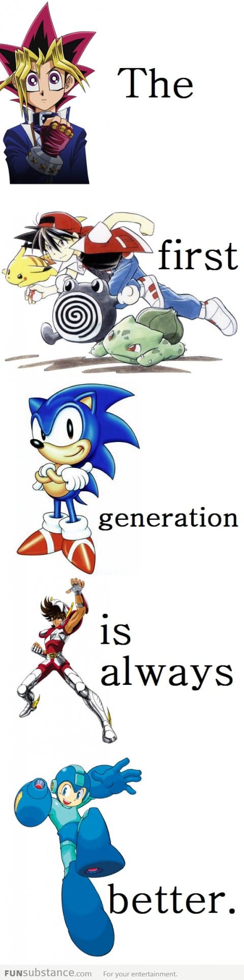 First generation is always better