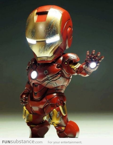 Cute Ironman toy