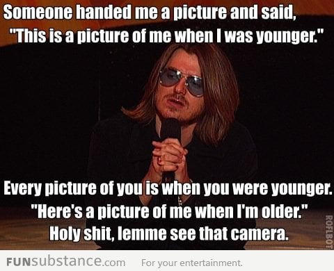 Mitch Hedberg's a genius