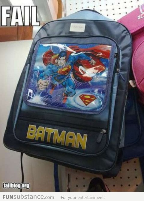 Backpack Fail