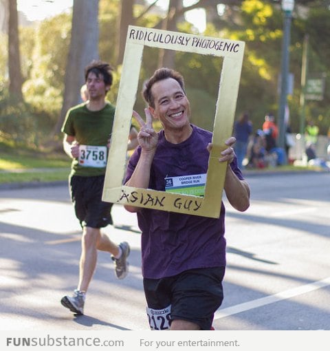 Ridiculously photogenic... Asian guy?