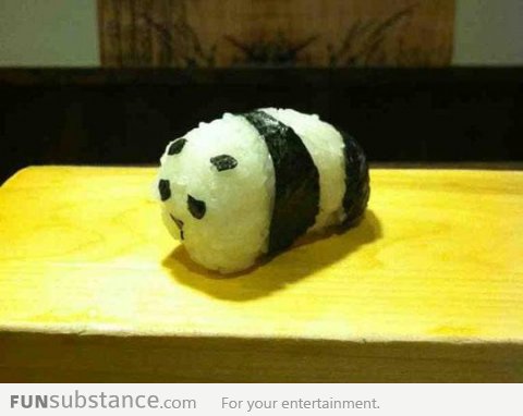 Cute Panda Sushi