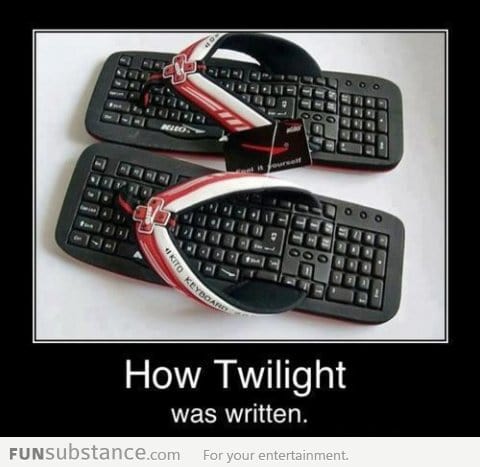 How Twilight was written