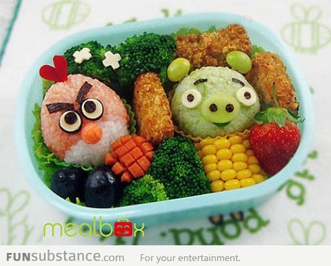 Angry Birds Bento