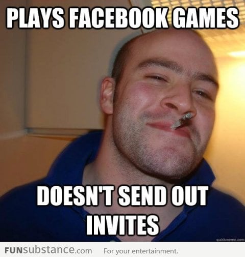 Good guy Greg on facebook games