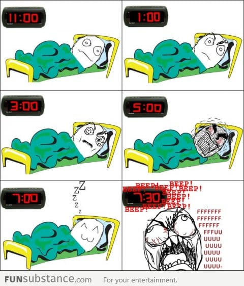 Insomnia rage