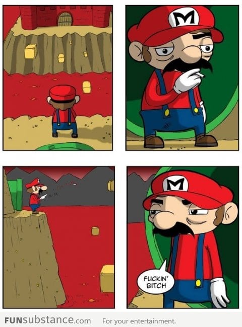 Another Lame Obstacle In Mario's Way
