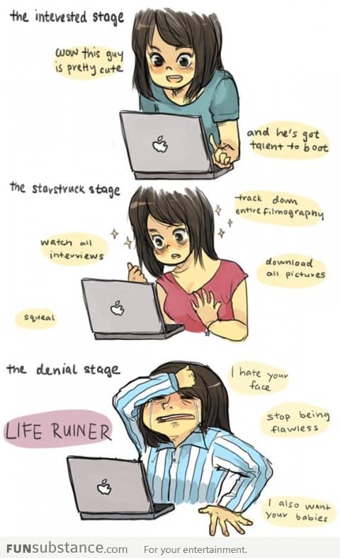 Fangirl Stages