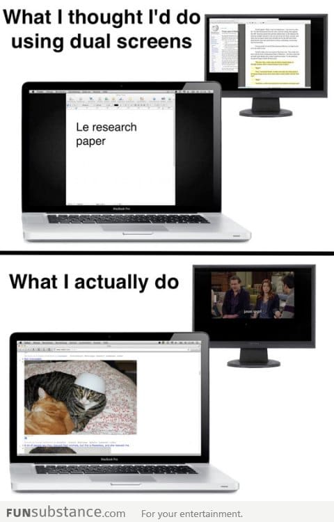The truth about dual screens