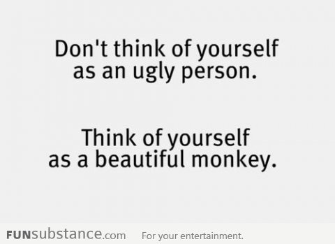 You're not ugly