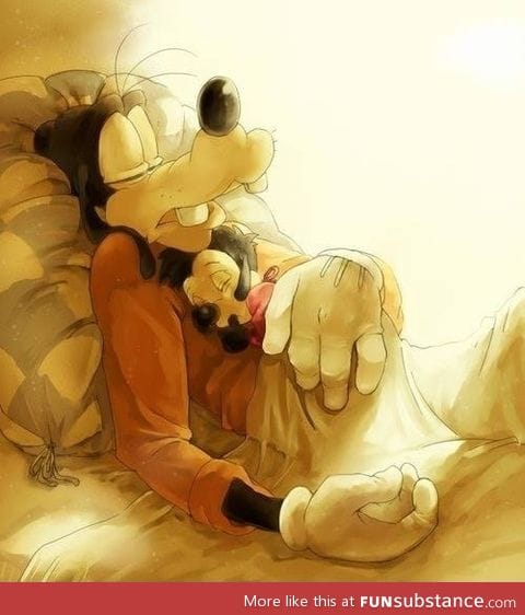 Goofy is a widower whose only family and reminder of his wife is his son max