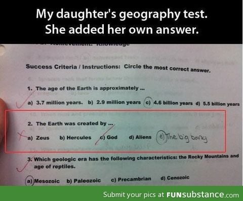 Kid is smarter than the teacher