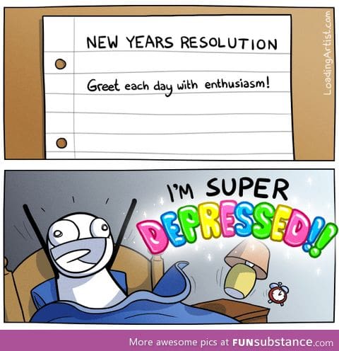 New years resolution