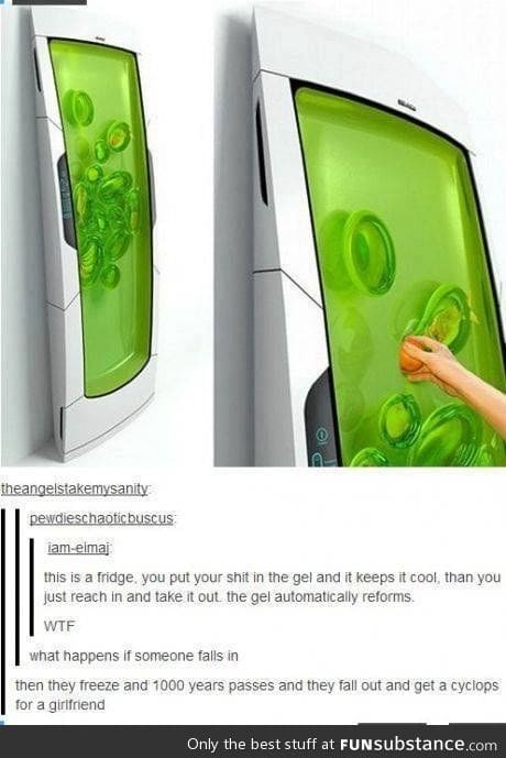 Gel fridge