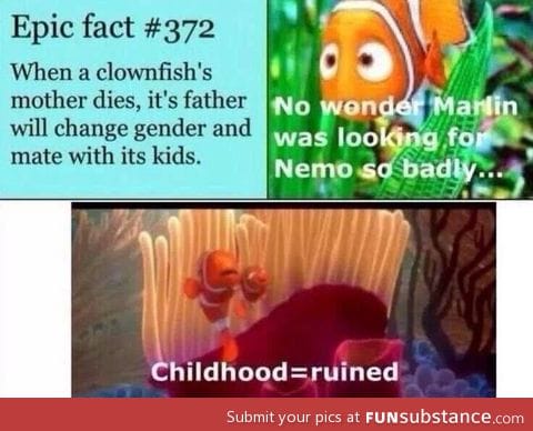 Childhood. Ruined.