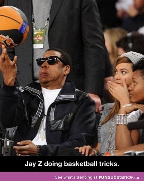 Jay z basketball tricks