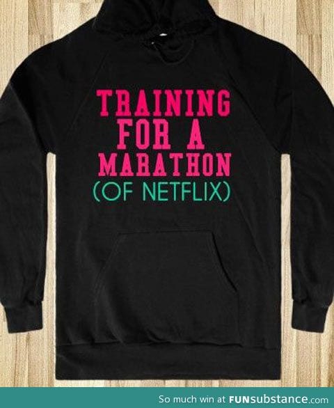 This is my kind of marathon