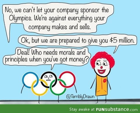 Olympics sponsors