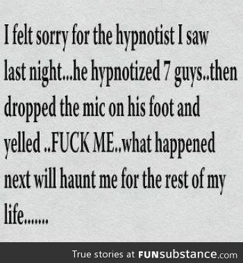 Badluck hypnotist