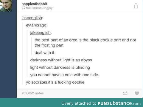 Oreos and it's deep theory