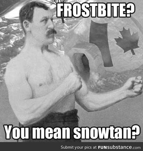 Canadians and winter