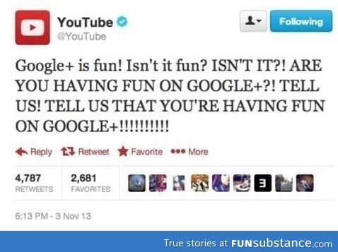 YouTube & Google+