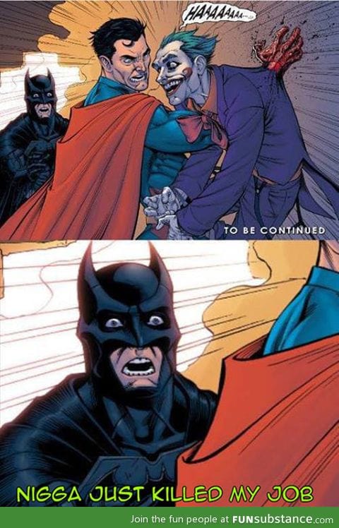 Not cool superman