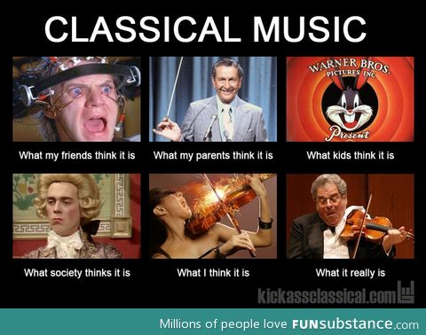 I'm an opera singer, play violin as well though, so yes, this is true XD