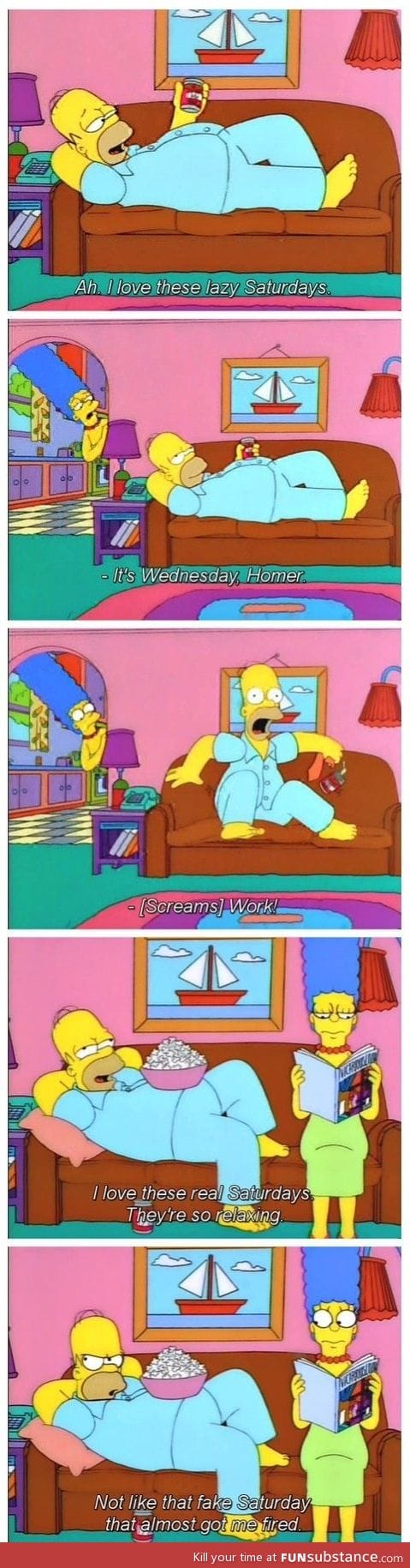It's Wednesday, Homer.