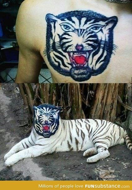 Some tattoos are so realistic