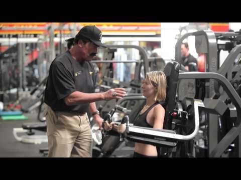 Arnold works at Gold's Gym in disguise
