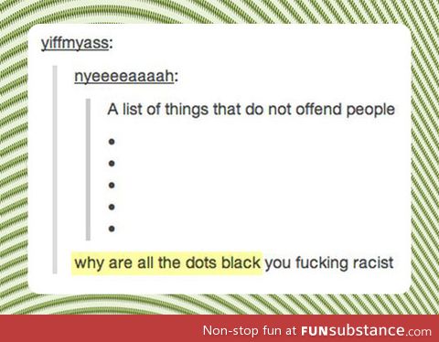 Things that don't offend people