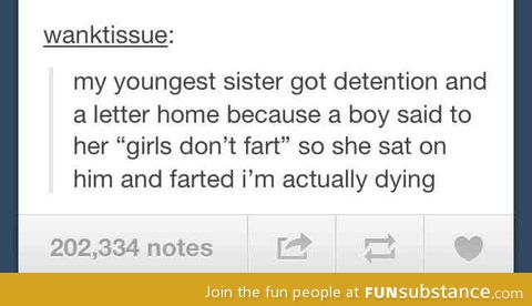 It's true guys, we actually do fart