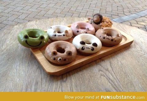 Animal doughnuts