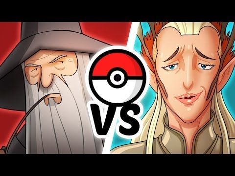 Gandalf vs Thranduil. (Strange) pokemon version