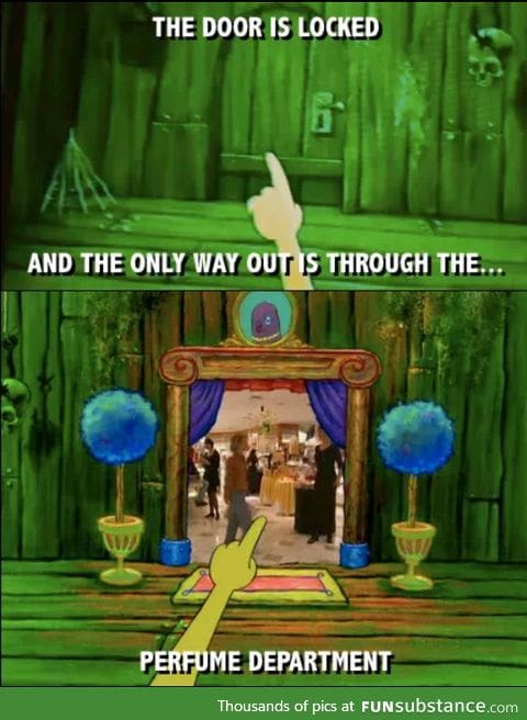 I never understood this episode until i went to Macys